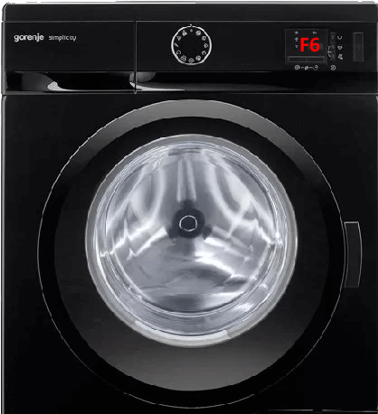 Ошибка F6 в стиральной машине Gorenje